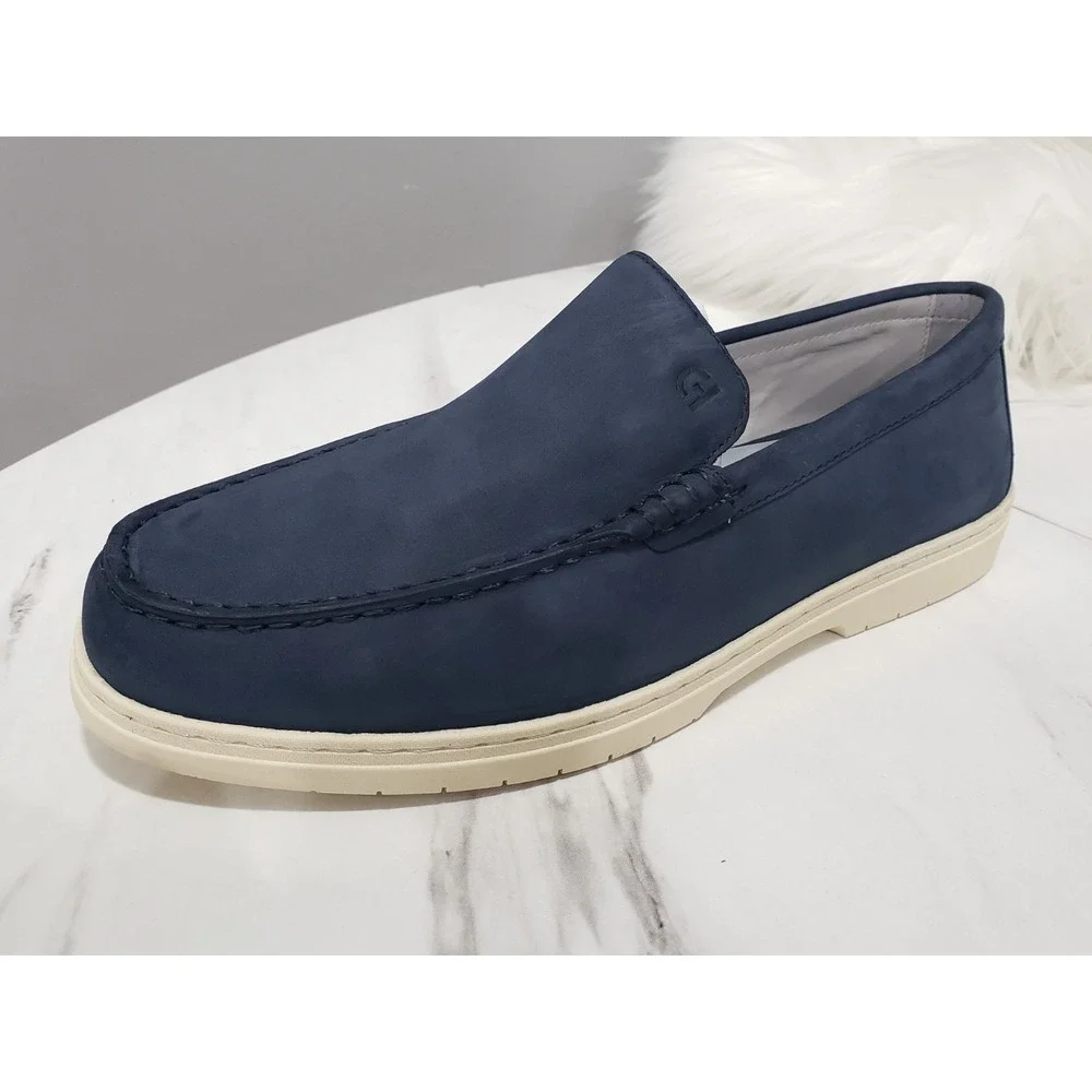 NEW NO BOX Cole Haan Original Grand‎ Greenwich Grand Venetian NAVY NUBUCK LOAFER